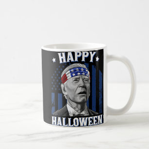 Taza De Café Fun Joe Biden Feliz Halloween Confundido Para El 4