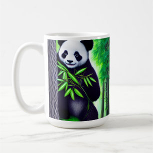 Taza De Café Fun Little Panda Bear