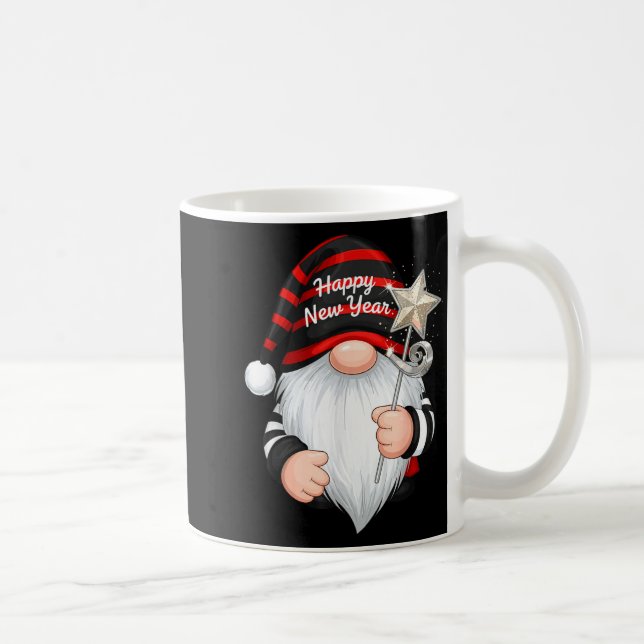 Taza De Café Fun Nye Gnome Shirts For Women, Happy New Year 202 (Derecha)