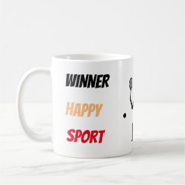 Taza De Café Fun player tennis 