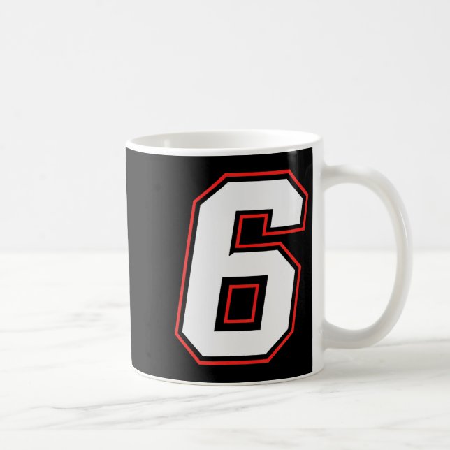 Taza De Café Fun Six Seven 6 7 Meme Design  (Derecha)