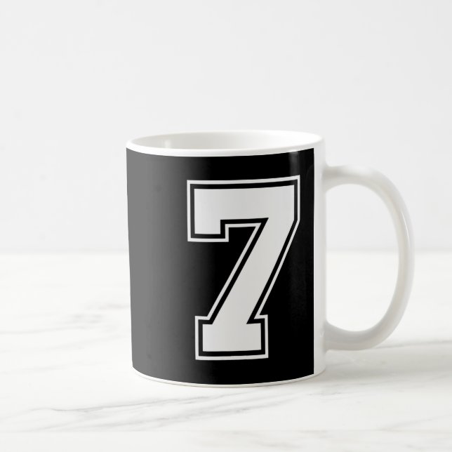 Taza De Café Fun Six Seven 6 7 Meme Design  (Derecha)