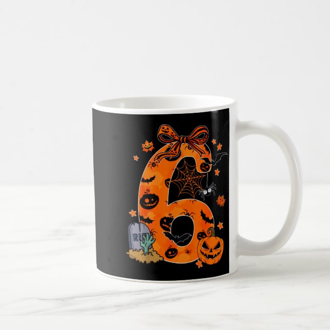 Taza De Café Fun Six Seven 6 7 Meme Design Couples Halloween  (Derecha)