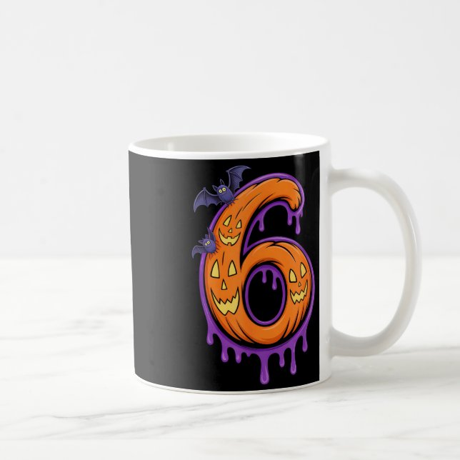 Taza De Café Fun Six Seven 6 7 Meme Design Couples Halloween  (Derecha)