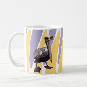Taza De Café Fun Summer Vibes Pelican Bird