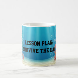 Taza De Café Fun Under the Sea Sarcastic quote for teachers