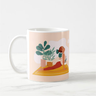 Taza De Café Fun Yoga Pose