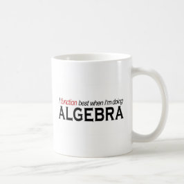 Taza De Café Función del _I de la álgebra mejor