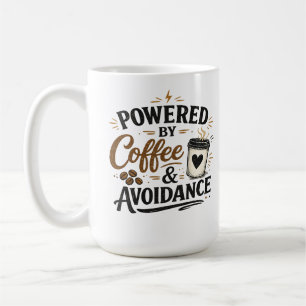 Taza de café 'Funciona con café y evasión'