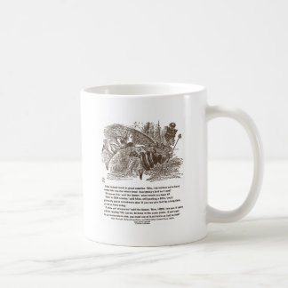 Taza De Café Funcionamiento rojo de la reina de Alicia a