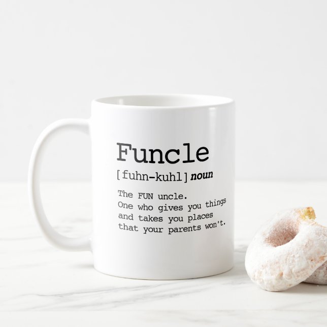Taza De Café Funcle (Con donut)