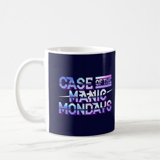 Taza De Café Funda de Manic Mondays Coffee Mug (Izquierda)