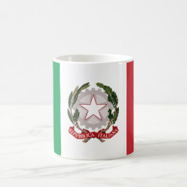 Taza De Café Funda de teléfono con bandera de Italia