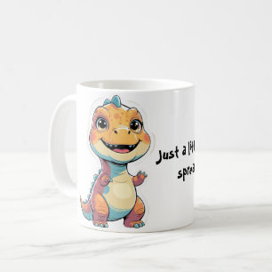 Taza De Café Funda Dino de color lindo - Calle de teléfono dive
