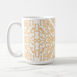 Taza De Café Funda para teléfono / iPad de Damasco Dorado de ll