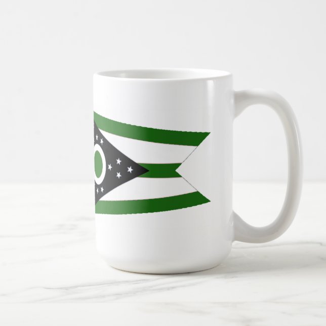 Taza De Café Fundado 1804 Ohio Coffee Mug (Derecha)