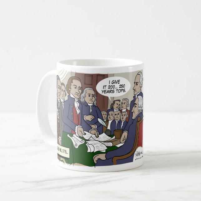 Taza De Café Fundadores (Anverso izquierdo)