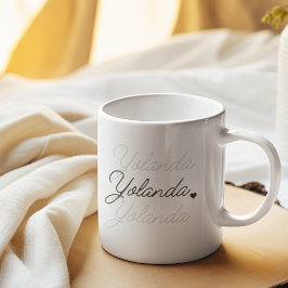 Taza De Café Fundido de firma flotante