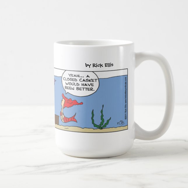 Taza De Café Funeral Funeral Funeral Gracioso (Derecha)