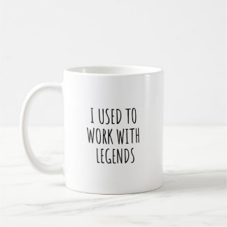 Taza De Café Funerario nuevo de empleo deja buena suerte