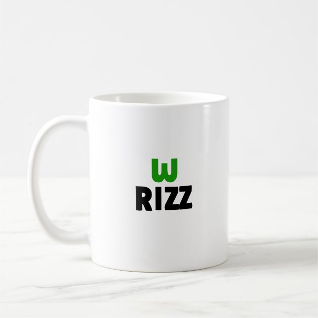 Taza De Café Funies de W rizz mug (Izquierda)