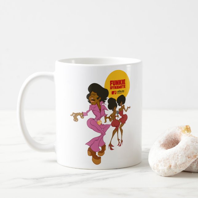 TAZA DE CAFÉ FUNKIE DYNAMITE (Con donut)