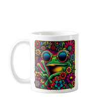 Funky Guay Frog Peace Sign