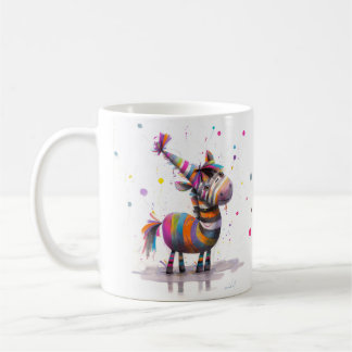 Taza De Café Funky Zebra Celerbration Mug