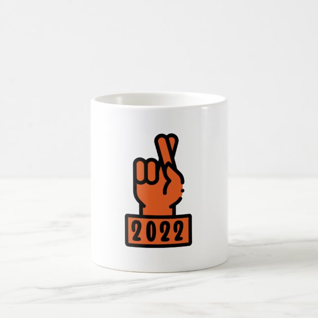 Taza De Café Funny 2022 Good Luck Gift (Centro)