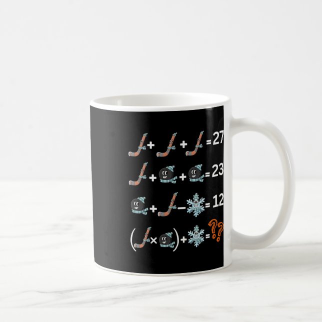 Taza De Café Funny 67 Hockey Drip Meme Number Math Teacher  (Derecha)