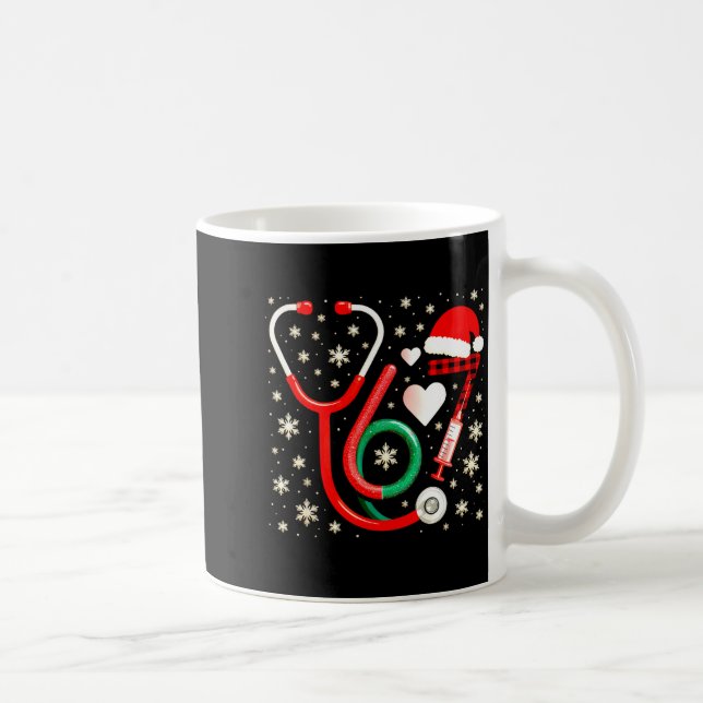 Taza De Café Funny 67 Meme Nurse Six Seven Nursing Festive Chri (Derecha)