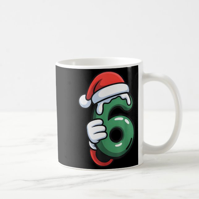 Taza De Café Funny 67 Six Seven Meme Couple Matching Christmas  (Derecha)