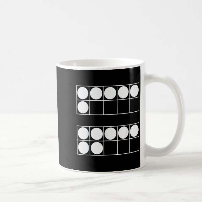 Taza De Café Funny 6 7 Number Math Teachers Students Six Seven  (Derecha)