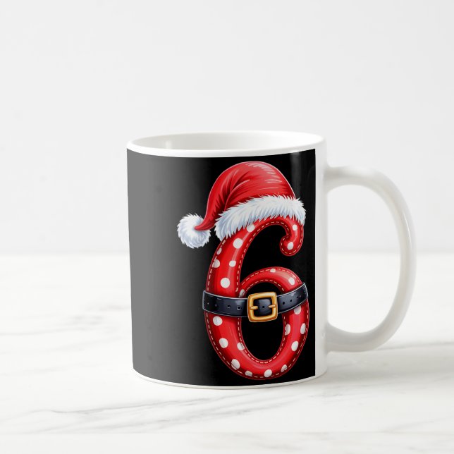 Taza De Café Funny 6 7 Six Seven Meme Couple Matching Christmas (Derecha)