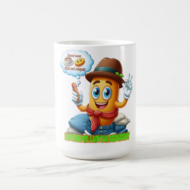 Taza De Café Funny Accountant (Centro)