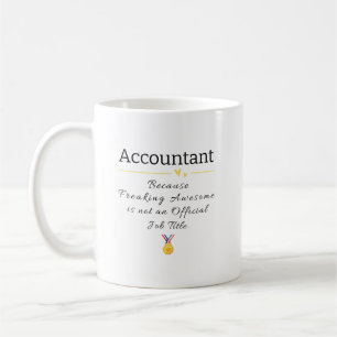 Taza De Café Funny Accountant Job Title Coffee Mug