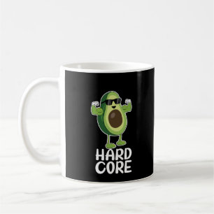 Taza De Café Funny aguacate severo muscular