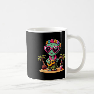 Taza De Café Funny Alien Hawaiian Costume Kids Summer Vacation 
