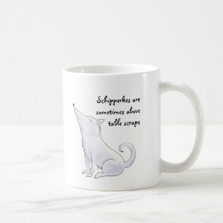 Taza De Café Funny Aloof Schipperke Dog Personalizado