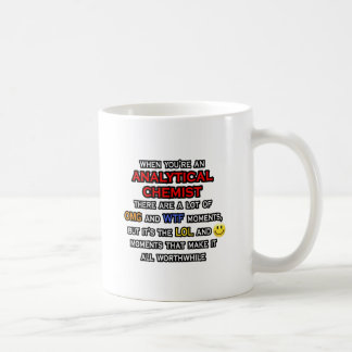 Taza De Café Funny Analytical Chemist ... OMG WTF LOL