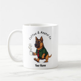 Taza De Café Funny Anatolian Shepherd Dog Business Suit Coffee
