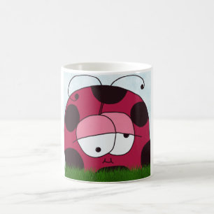 Taza De Café Funny and Chubby Ladybug