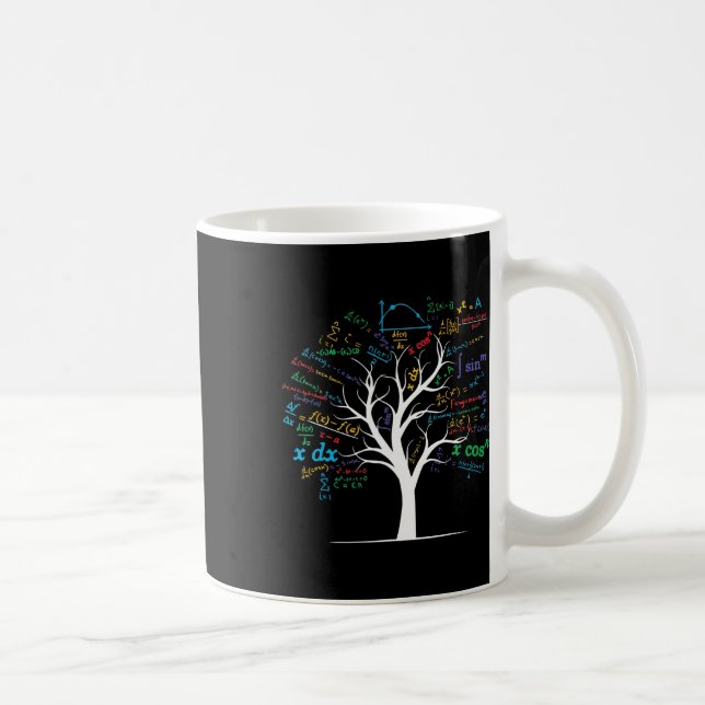 Taza De Café Funny Ap Calculus Algebra Tree Math Teacher Nerd G (Derecha)