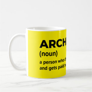 Taza De Café Funny Architect Gift Mug