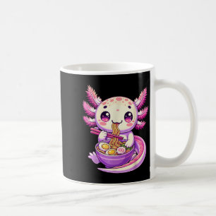 Taza De Café Funny Axolotl Noodle Anime Kawaii Axolotl Comating