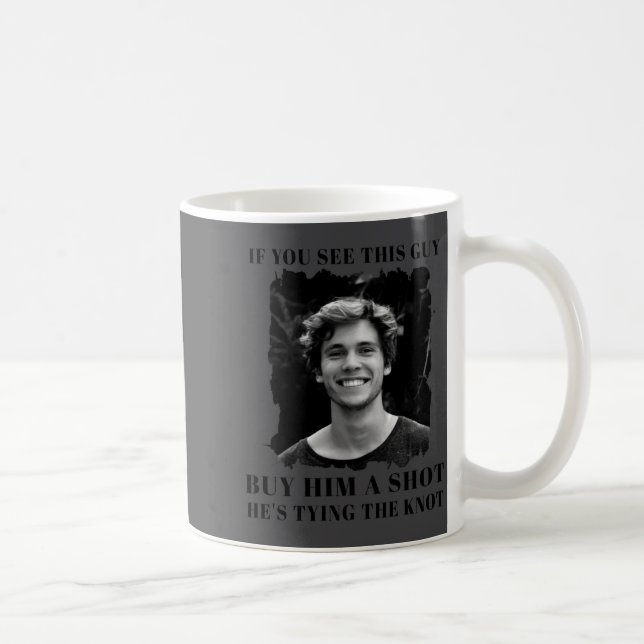 Taza De Café Funny Bachelor Party Mens  (Derecha)
