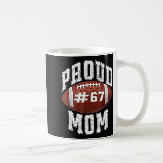 Taza De Café Funny Basketball Mom 67 Meme Proud Mama Design  (Derecha)