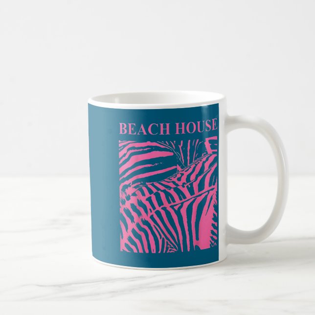 Taza De Café Funny Beach House For Man And Women  (Derecha)