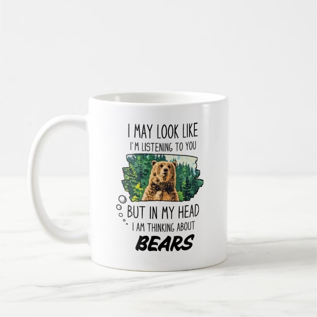 Taza De Café Funny Bear Lover Mug (Izquierda)