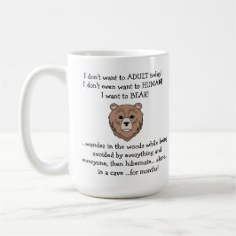 Taza De Café Funny Bear Mug